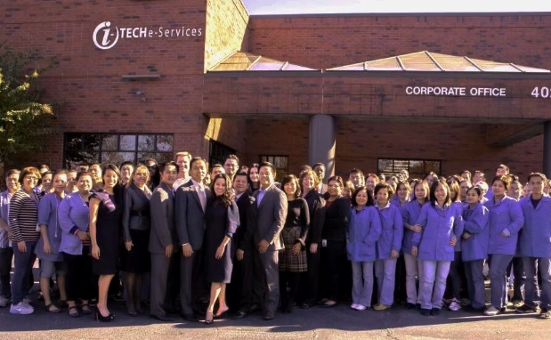The iTech e-Services team at our corporate headquarters