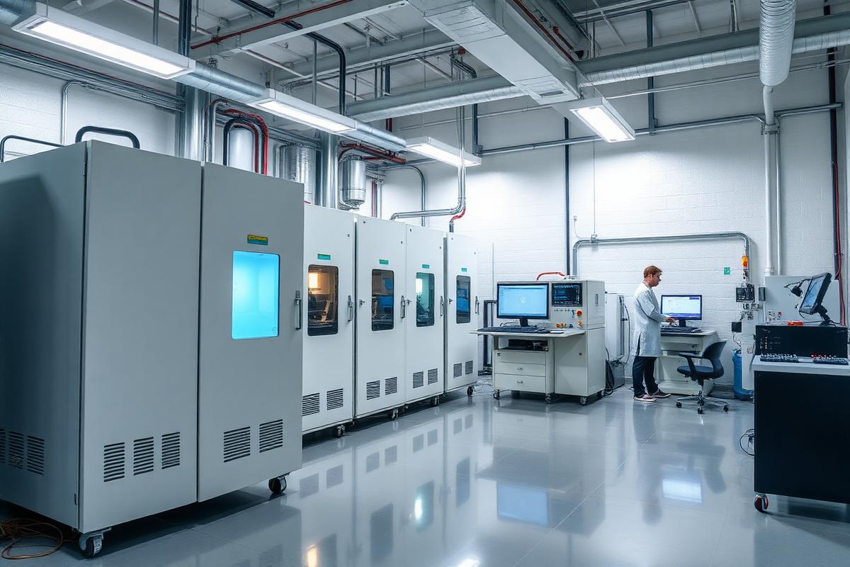 Industrial electronics testing and validation facility