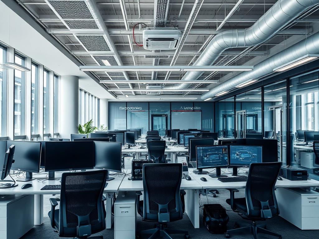 i-Tech e-Services office workspace and manufacturing facility