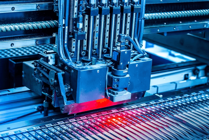 Automated PCB manufacturing equipment
