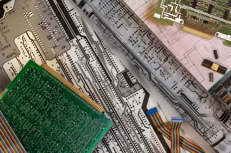 PCB components and circuit layout
